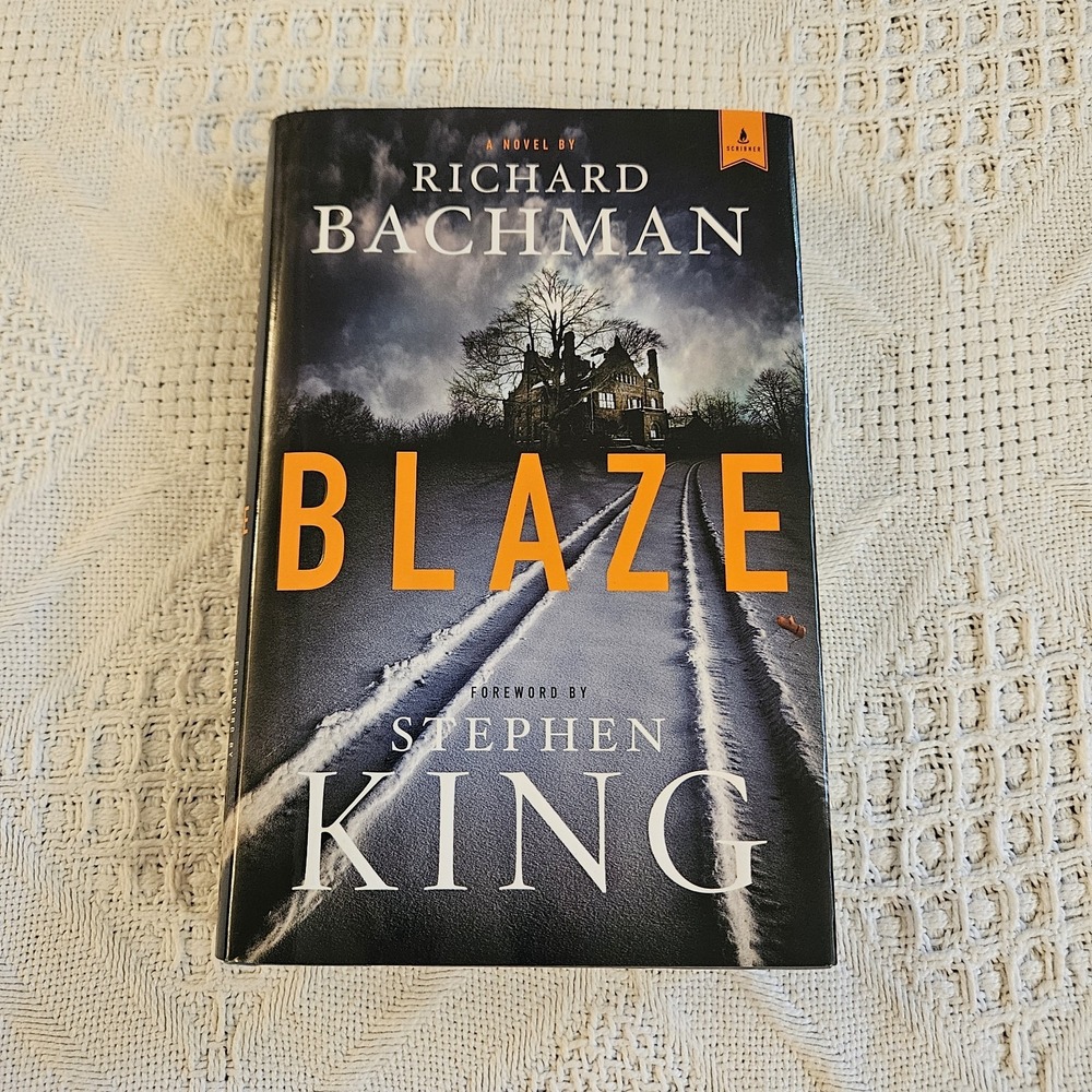 Stephen King Richard Bachman Blaze Hardcover Scribner 2007 Dust Jacket Crime